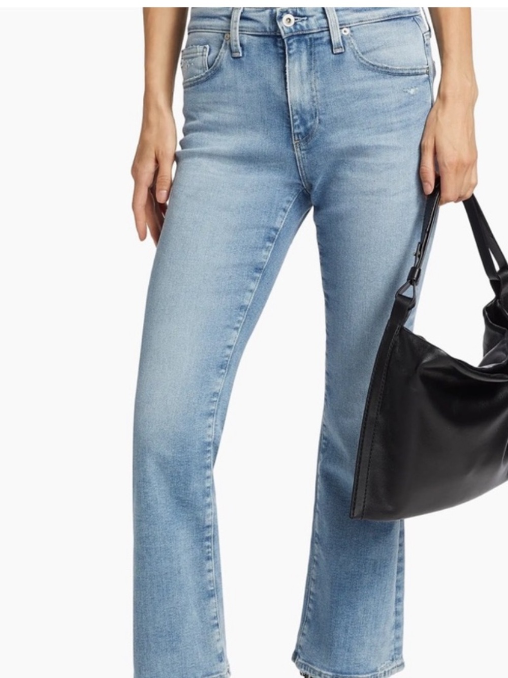 Lucky Brand Jeans blue denim raw hem flared jeans size 4 trending
